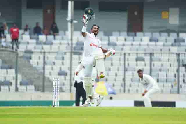 Image for BAN vs AFG 2023: Najmul Hossain Shanto became the second Bangladeshi to score a century in both innings of Test Match