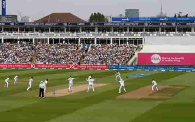 Image for ENG vs AUS Day 4 Weather Forecast and Pitch Report of Birmingham, England | Will Rain Play Spoiler?