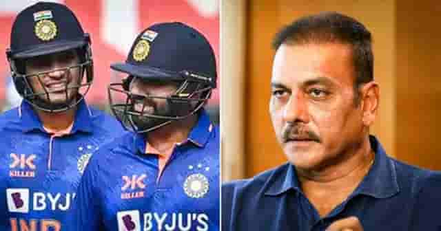 Image for "Want To Win World Cup 2023, Don't Open With Rohit-Gill," Says Ravi Shastri