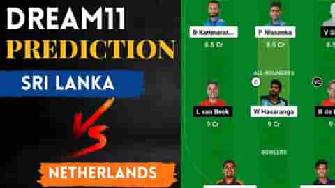 Image for SL vs NED Dream11 Prediction, Harare Sports Club Pitch Report | ICC World Cup Qualifiers 2023 Final Sri Lanka vs Netherlands Dream11 Team