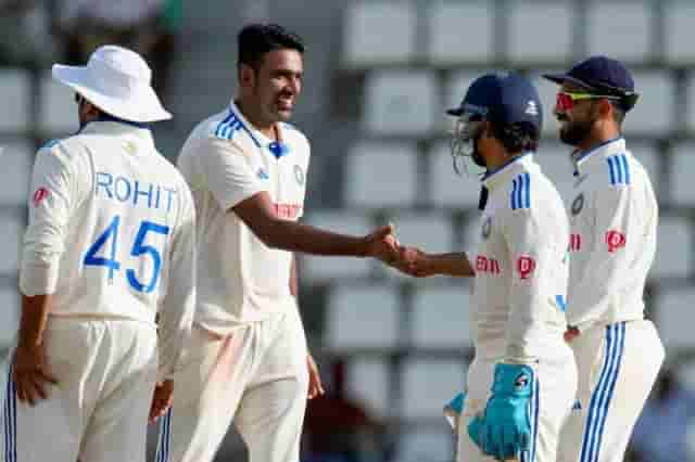 Image for WI vs IND: Ashwin Shone as India beat West Indies By Inning and 141 Runs To Go 1-0 In The Series