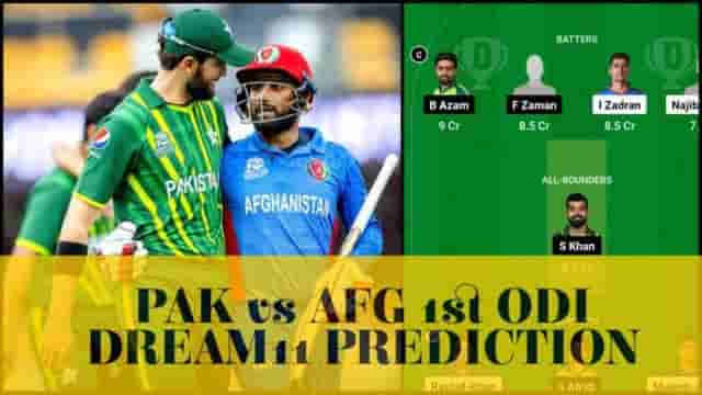 Image for PAK vs AFG Dream11 Prediction, Rajapaksa International Stadium Pitch Report | Pakistan vs Afghanistan 1st ODI Dream11 Team