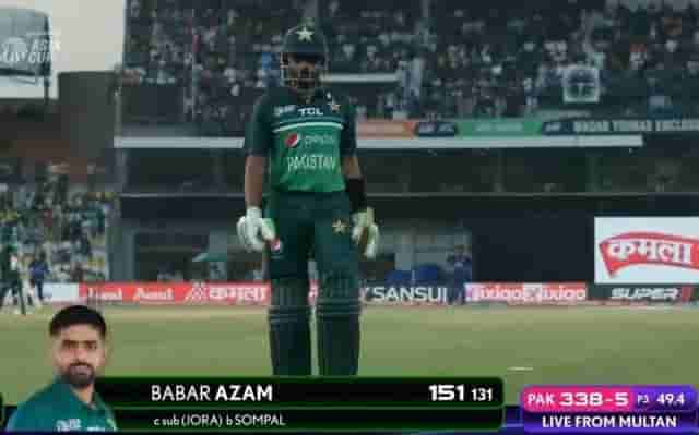 Image for Asia Cup 2023 Inaugural Match: Pakistan Sets Towering Target of 342 for Nepal with Babar Azam and Iftikhar Ahmed's Remarkable Centuries