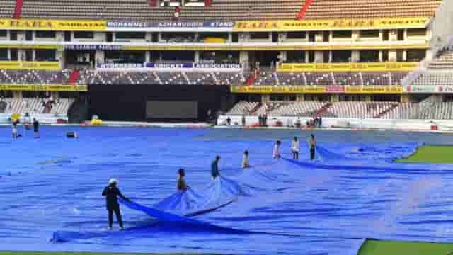 Image for PAK vs NED Weather Forecast And Pitch Report Of Rajiv Gandhi International Stadium | Pakistan vs Netherlands ICC World Cup 2023