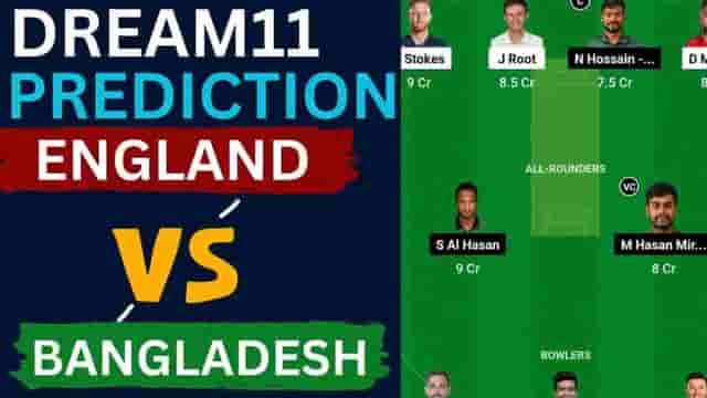 Image for ENG vs BAN Dream11 Prediction 7th Match World Cup 2023 | England vs Bangladesh Dream11 Team, Head To Head Records, Playing XI, Pitch Report