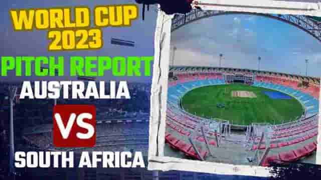 Image for AUS vs SA, Ekana Cricket Stadium Lucknow Pitch Report (Batting or Bowling) | Australia vs South Africa ODI Records &amp; Stats, Weather Forecast