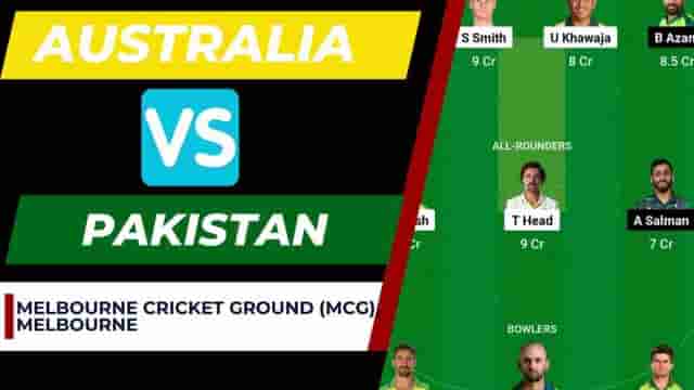 Image for AUS vs PAK 2nd Test Dream11 Prediction, Dream11 Team | Australia vs Pakistan Melbourne Cricket Ground (MCG) Pitch Report