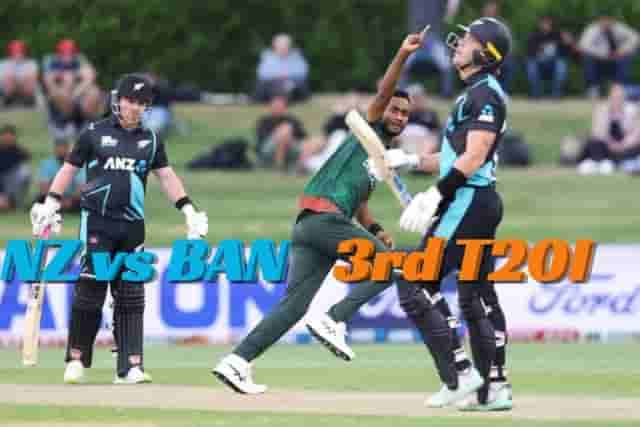 Image for NZ vs BAN 3rd T20I Dream11 Prediction, Weather Forecast, New Zealand vs Bangladesh Dream11 Team, Bay Oval, Mount Maunganui Pitch Report | Bangladesh tour of New Zealand 2023