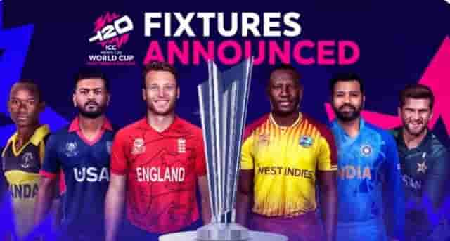 Image for ICC poster for T20 World Cup 2024 sparks rumours about Rohit captaining India in the tournament