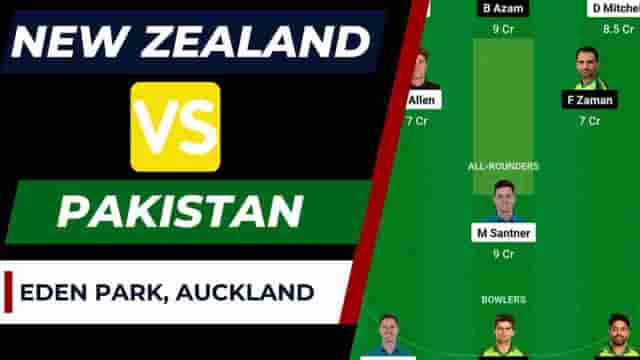 Image for NZ vs PAK 1st T20I Dream11 Prediction, Dream11 Team | New Zealand vs Pakistan Eden Park Auckland Pitch Report