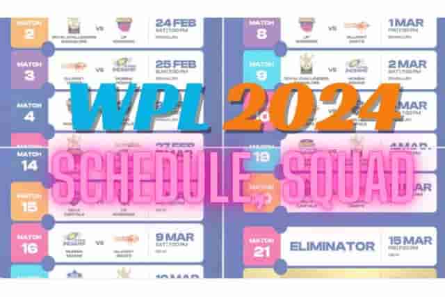 Image for WPL 2024 Schedule, Full Squads, Dates and Timing, Venues, Streaming and Broadcasting Details