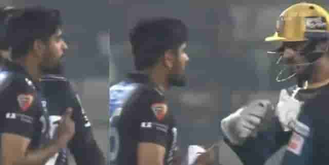 Image for Watch: Babar Azam gets involved in a huge verbal fight during the Bangladesh Premier League