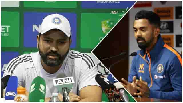 Image for AUS vs IND: Rohit Sharma confirms KL Rahul’s batting position in the Adelaide Test