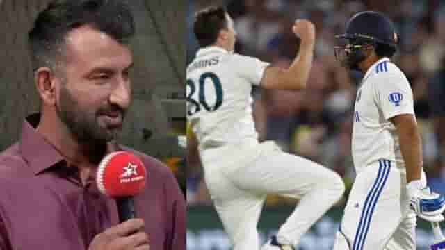 Image for Is playing at no. 5 hurting Rohit Sharma's game? Cheteshwar Pujara reveals reason behind Rohit's struggles