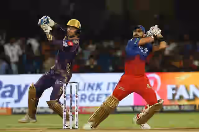 Image for IPL 2024, RCB vs KKR Match Highlights: KKR Defeated RCB by 7 Wickets, Virat Kohli's 83 runs Knock in ruins