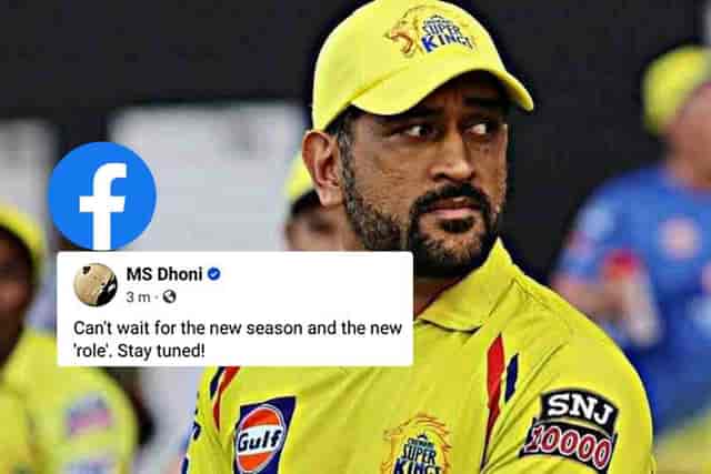 Image for Will Dhoni play in the IPL-2024? Dhoni's New 'Role' in IPL 2024