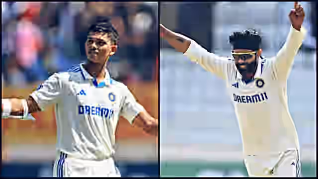 Image for Jaiswal, Jadeja On Verge of Huge Milestone Ahead of IND vs ENG 5th Test