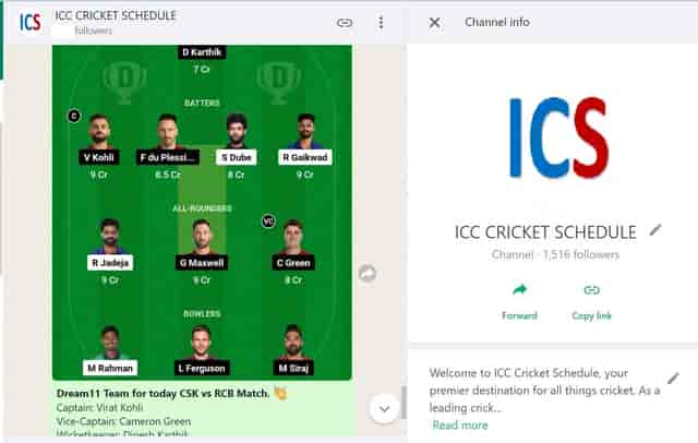 Image for Join Our WhatsApp Channel for IPL 2024: Get Winning Fantasy Team Tips and Exclusive Updates