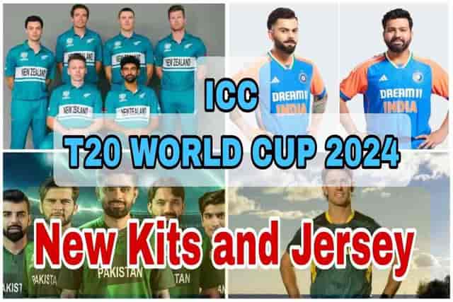 Image for T20 World Cup 2024: All Team New Jersey for ICC T20 World Cup 2024