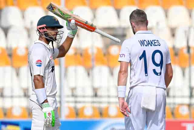 Image for Pakistan vs England: Pakistan Post 328 runs on the board as Shan Masood dominates with a century in the opening-test