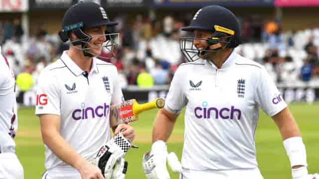 Image for ENG vs. PAK: Joe Root nears 300 while Harry Brook tears through record books with maiden test double-hundred at Multan