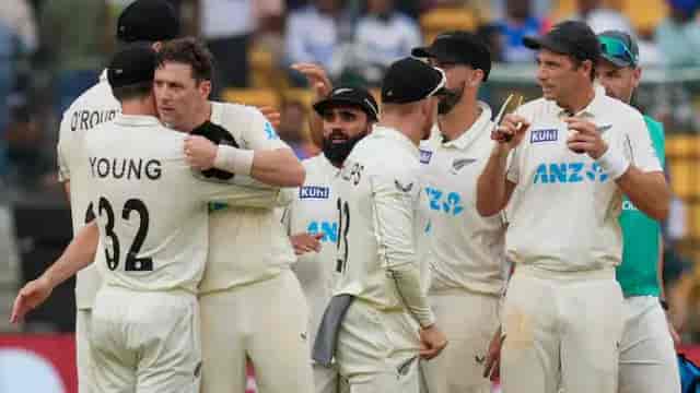 Image for IND vs NZ: Ravindra and Young led New Zealand to an iconic Test victory after 36 years; Match Summary, Updated WTC Standings and many more