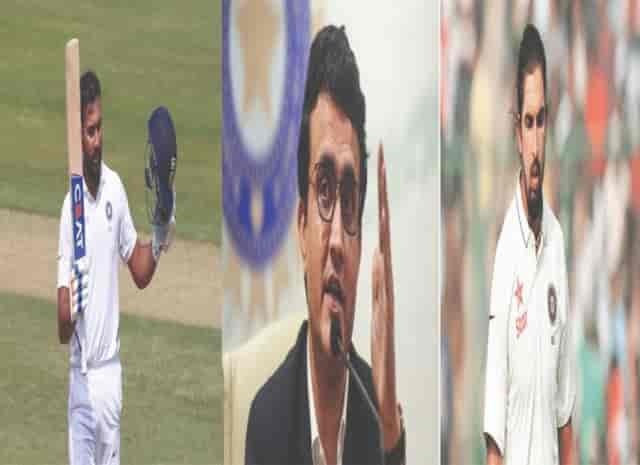 Image for BCCI President Sourav Ganguly opens up about Rohit and Ishant Sharma