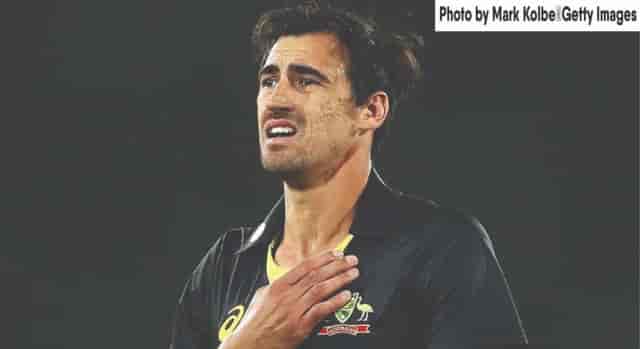 Image for Australia vs India T20I series: Mitchell Starc to miss the final two T20Is due to Family illness