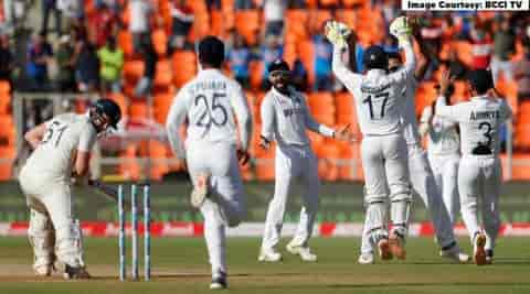 Image for India vs England 4th Test: India crushed England in 4th test qualifies for ICC World Test Championship