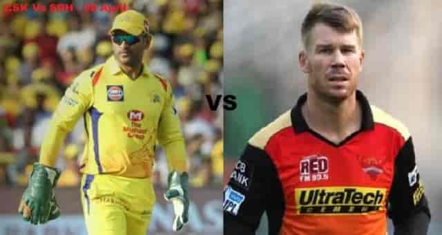 Image for IPL 2021 Match on 28 April: CSK vs SRH Live Match preview, Playing 11 and all you need to know