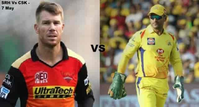 Image for IPL 2021 Match on 7 May: SRH vs CSK Live Match preview, Playing 11 and all you need to know