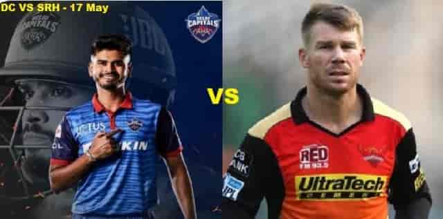 Image for IPL 2021 Match on 17 May: DC Vs SRH Live Match preview, Playing 11 and all you need to know