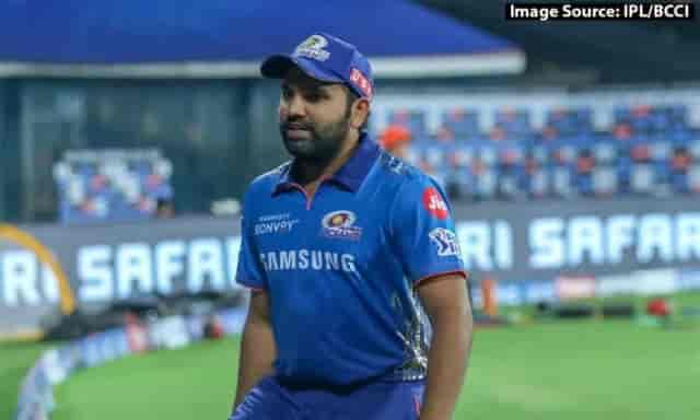 Image for Vivo IPL 2021 DC vs MI: Mumbai Indians skipper Rohit Sharma charged INR 12 Lakhs for maintaining a slow over-rate