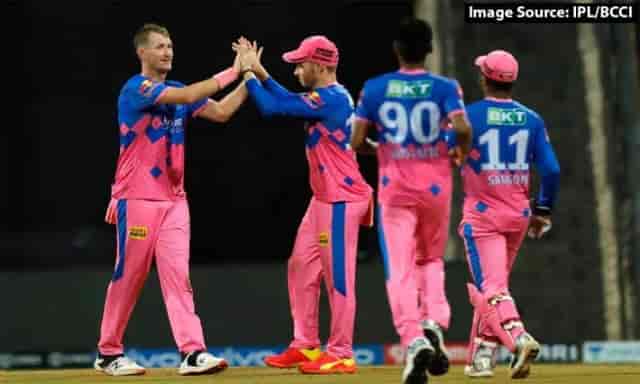 Image for Vivo IPL 2021 RR vs KKR: Rajasthan Royals (RR) beat Kolkata Knight Riders (KKR) by six wickets