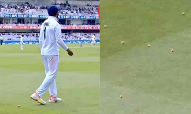 Image for ENGvsIND: English Fans threw champagne corks at KL Rahul during Day 3 of Lord?s Test