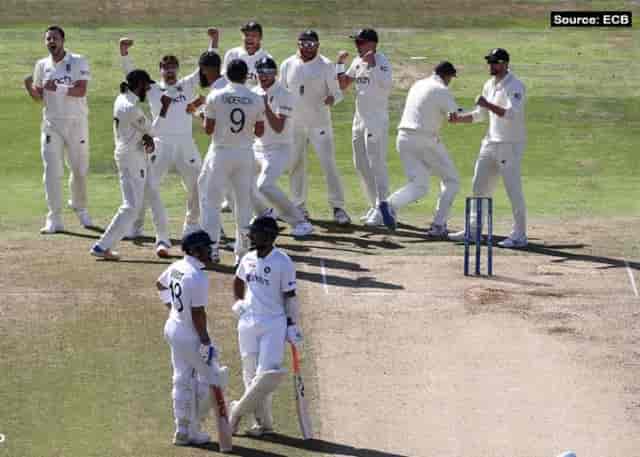 Image for ENGvsIND: England defeated India by an inning and 76 runs in the 3rd Test match to level the series