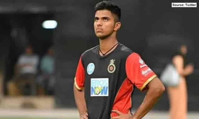 Image for Vivo IPL 2021: RCB?s Washington Sundar has been ruled out of the IPL 2021