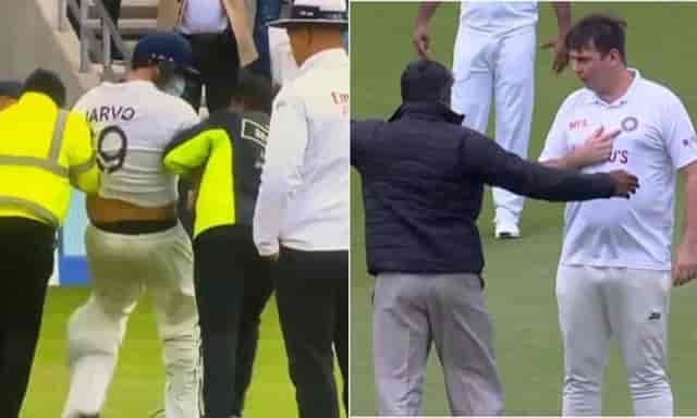 Image for ENGvsIND: Jarvo69 Bowling in Oval Test after getting banned from Headingley