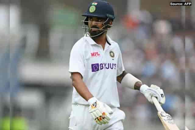 Image for ENGvsIND: KL Rahul fined 15 percent match fee for showing disagreement with umpires