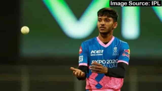 Image for Rajasthan Royals pacer Chetan Sakariya opens up on his long term goal