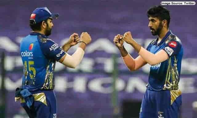 Image for Vivo IPL 2021: Mumbai Indians Rohit Sharma, Suryakumar Yadav and Bumrah reach UAE