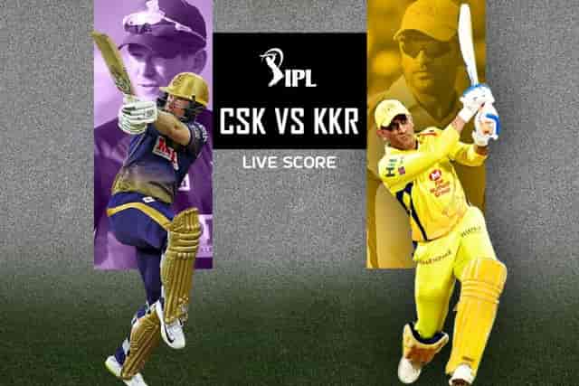 Image for VIVO IPL 2021: CSK VS KKR Scorecard Today Match 38, CSK VS KKR Squad, playing XI, Live Updates, and The Winner is Chennai Super Kings