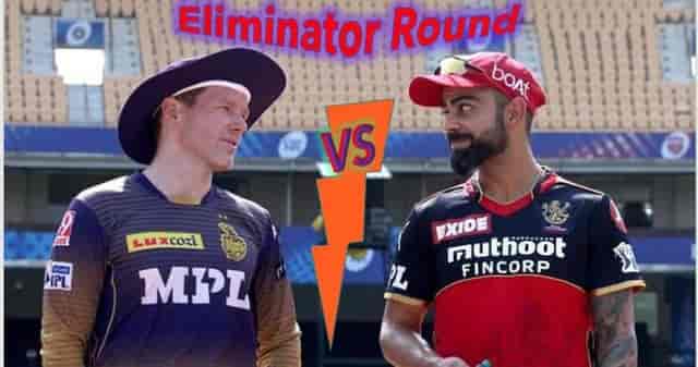 Image for VIVO IPL 2021: RCB vs KKR Scorecard Today Match 58, Eliminator, RCB vs KKR playing XI, Live Updates, and The Winner is Kolkata Knight Riders