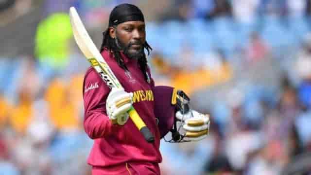 Image for Chris Gayle to play his final international cricket match in January 2022 against Ireland