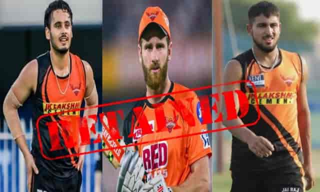 Image for SRH Full Players List in IPL 2022 - Retained, Released, Updated Squad after Mega Auction