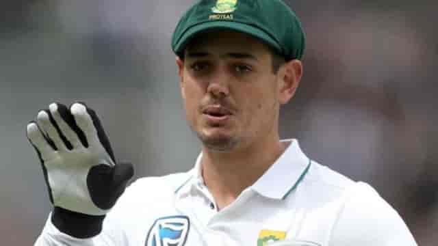 Image for Quinton de Kock announce Test retirement with immediate effect