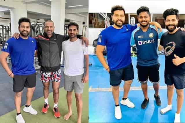 Image for Rohit Sharma advised to cut weight by 5-6 KG to reduce stress on hamstring and knee