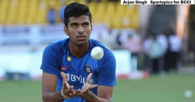 Image for SA vs IND ODI: All-rounder Washington Sundar tested covid positive, ruled out of ODI series against South Africa