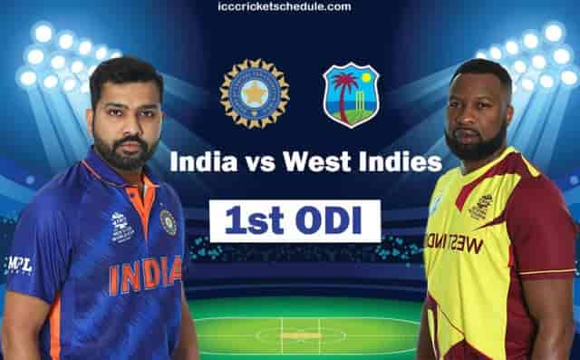 Image for India vs West Indies 1st ODI Prediction, Fantasy Tips, Playing11, Pitch Report