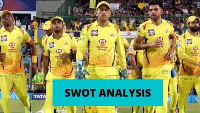 Image for Chennai Super Kings: SWOT Analysis After IPL 2022 Mega Auction.&nbsp;